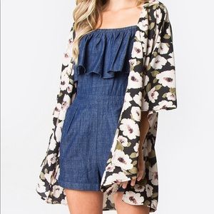 🌵Floral kimono jacket